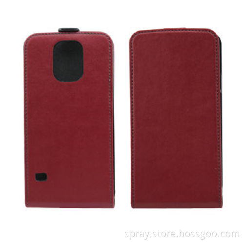 Synthetic leather folio flip open PU cases, accessories for Samsung galaxy s5